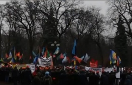 Thợ mỏ Ukraine biểu tình đòi trả nợ lương